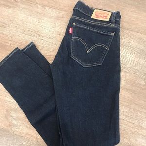 Levi 601 Pin Skinny Jeans: size 25